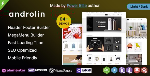 Androlin WP - Multipurpose WooCommerce Responsive Theme Logo